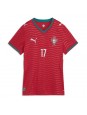 Ženski Nogometna dresi replika Portugalska Rafael Leao #17 Domači SP 2026 Kratek rokav